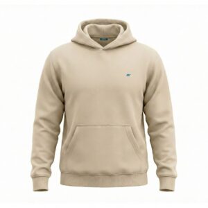 beige hoodie, pale oak