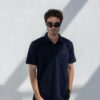 Space Cadet navy blue polo