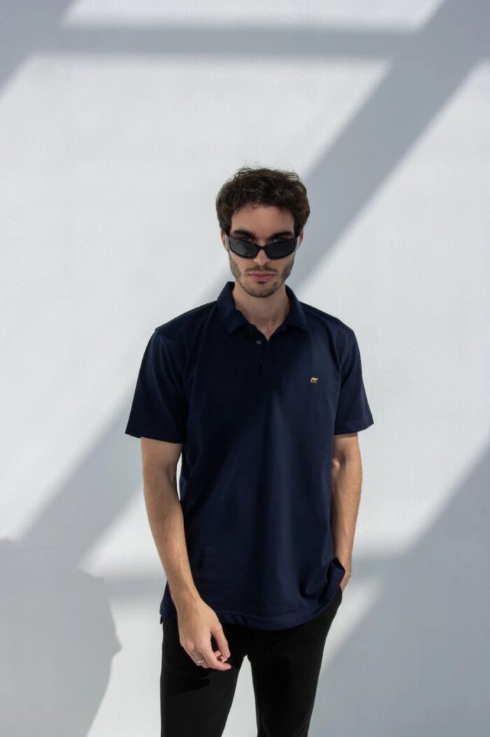 Space Cadet navy blue polo