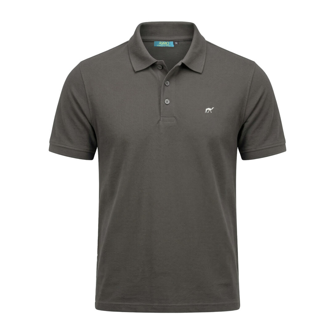 Granite Gray polo, pique polo