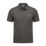 Granite Gray polo, pique polo