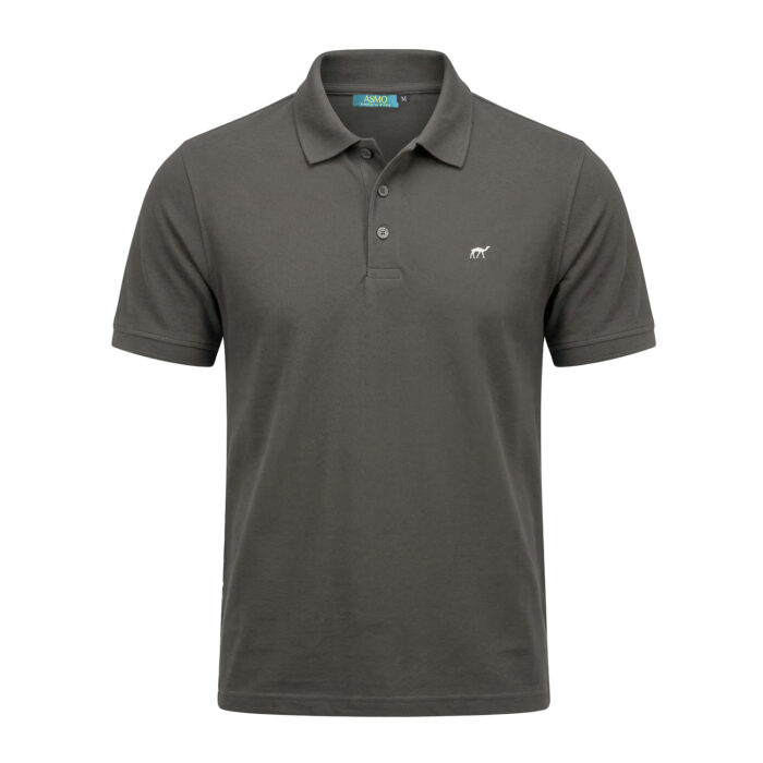 Granite Gray polo, pique polo