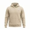 beige hoodie, pale oak