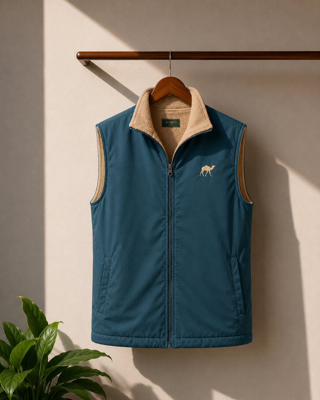 Sherpa-Lined Vest
