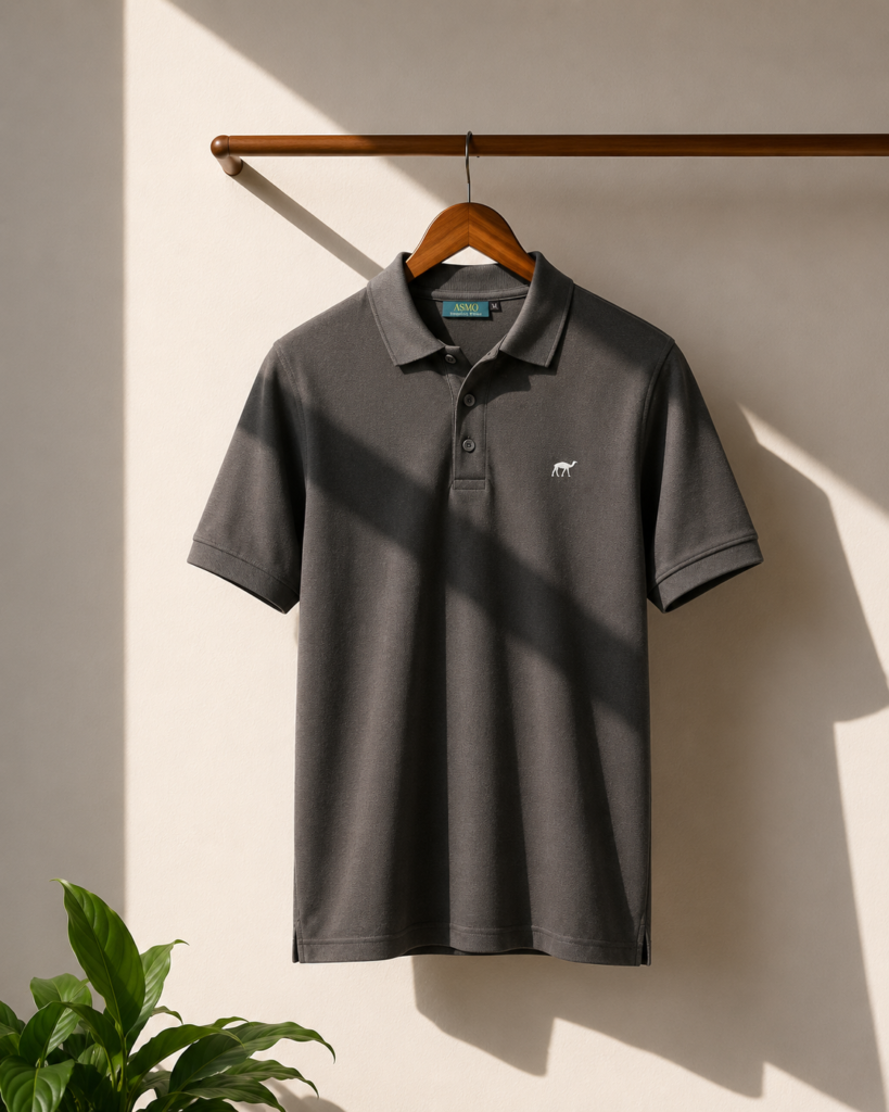 Granite Grey Polo